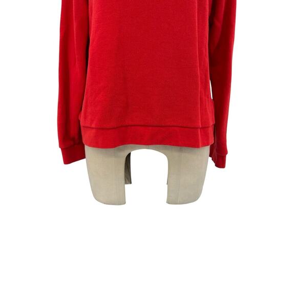 WHISTLES Cest La Vie Sweatshirt Top Red Size‎ Medium - Picture 6 of 11